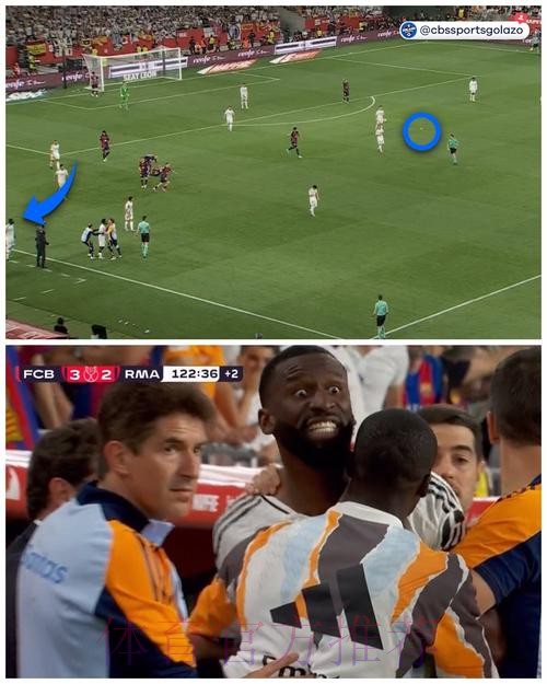 吕迪格朝场内扔东西！塞尔：球员可能停赛4-12场